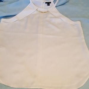 Ann Taylor white dressy halter